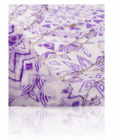 Палантин Женский S-MOSAIC/PURPLE